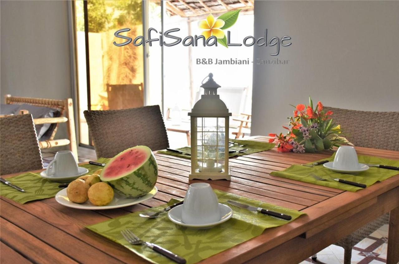 Safisana Lodge Jambiani  Exteriör bild