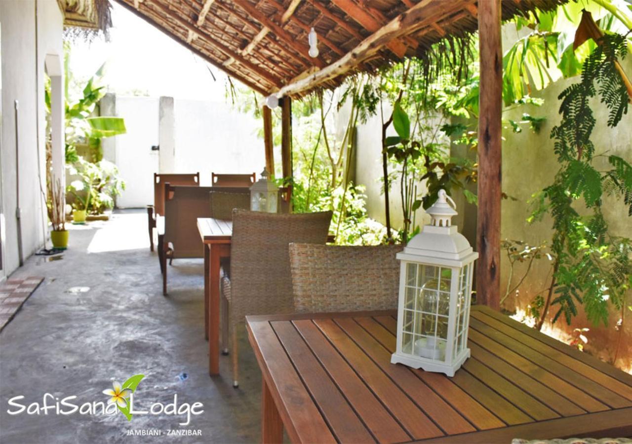 Safisana Lodge Jambiani  Exteriör bild